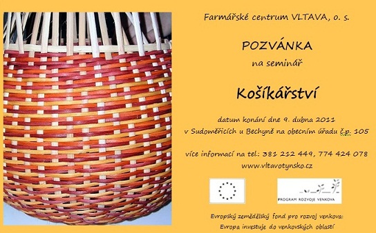 Košíkářství - pozvánka na seminář