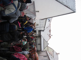 Farmářské trhy - pohled na stánky 2